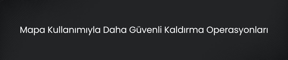 Mapa (Eyebolt) Nedir? Güvenli Yük Kaldırma İçin Kapsamlı Rehber